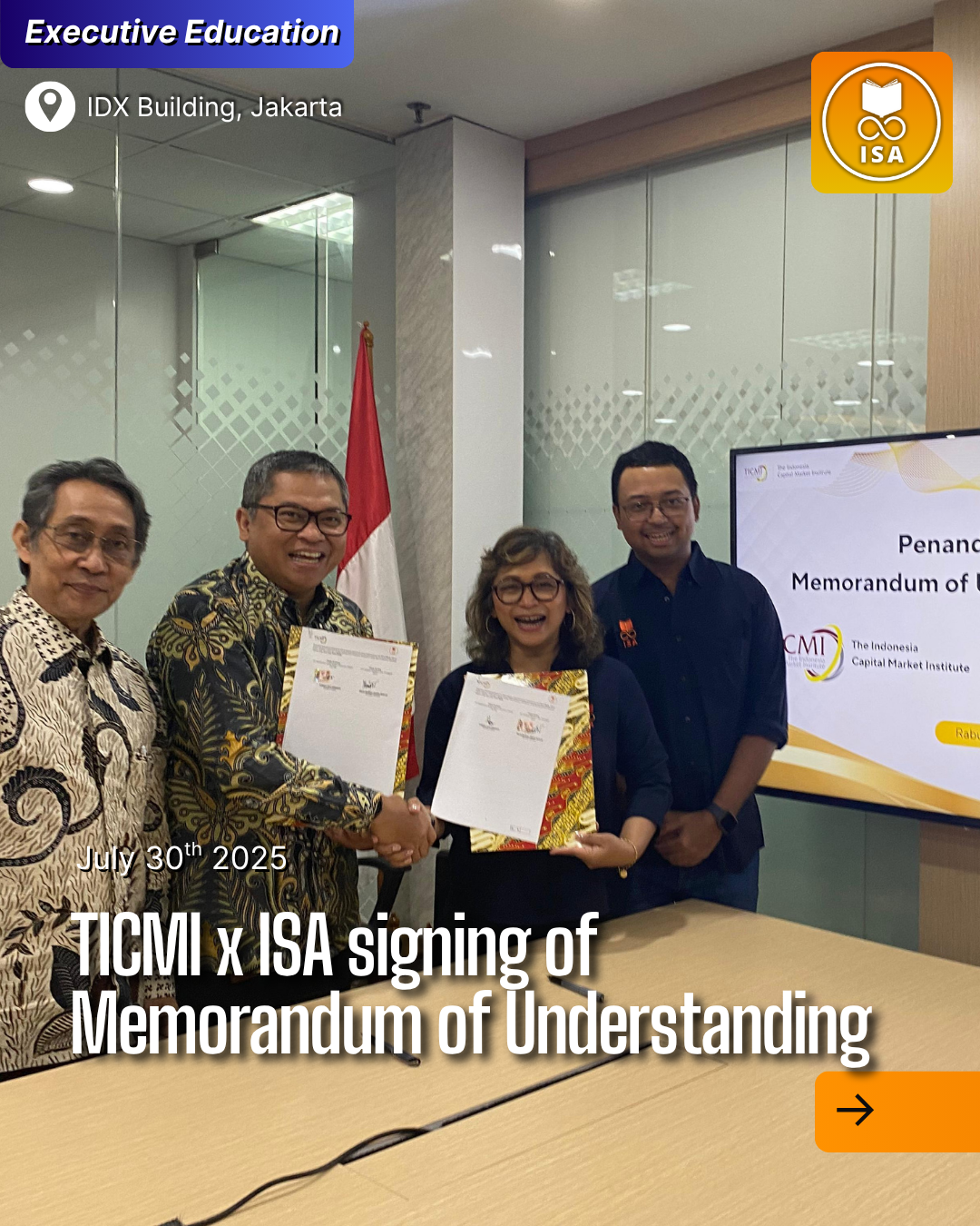 TICMI x ISA Signing of Memorandum of Understanding (4)