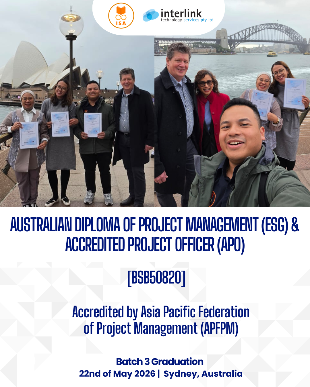 Celebrating the Graduation of Indonesia’s 3rd Diploma of Project Management (ESG) Cohort (1)