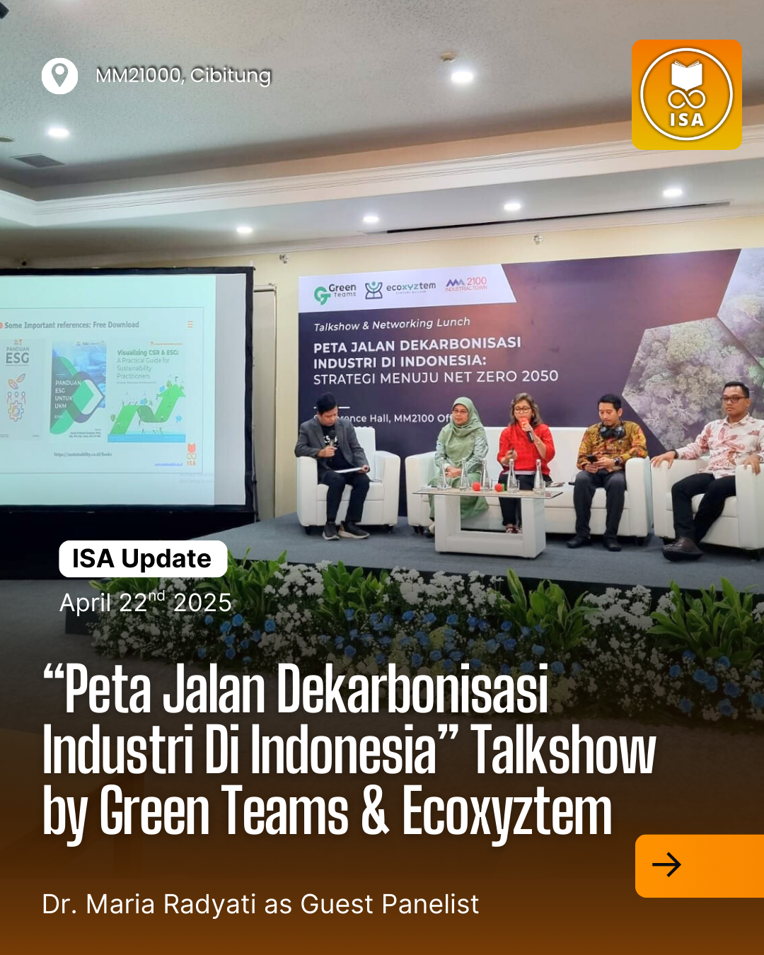 “Peta Jalan Dekarbonisasi Industri Di Indonesia” Talkshow by Green Teams & Ecoxyztem (2)