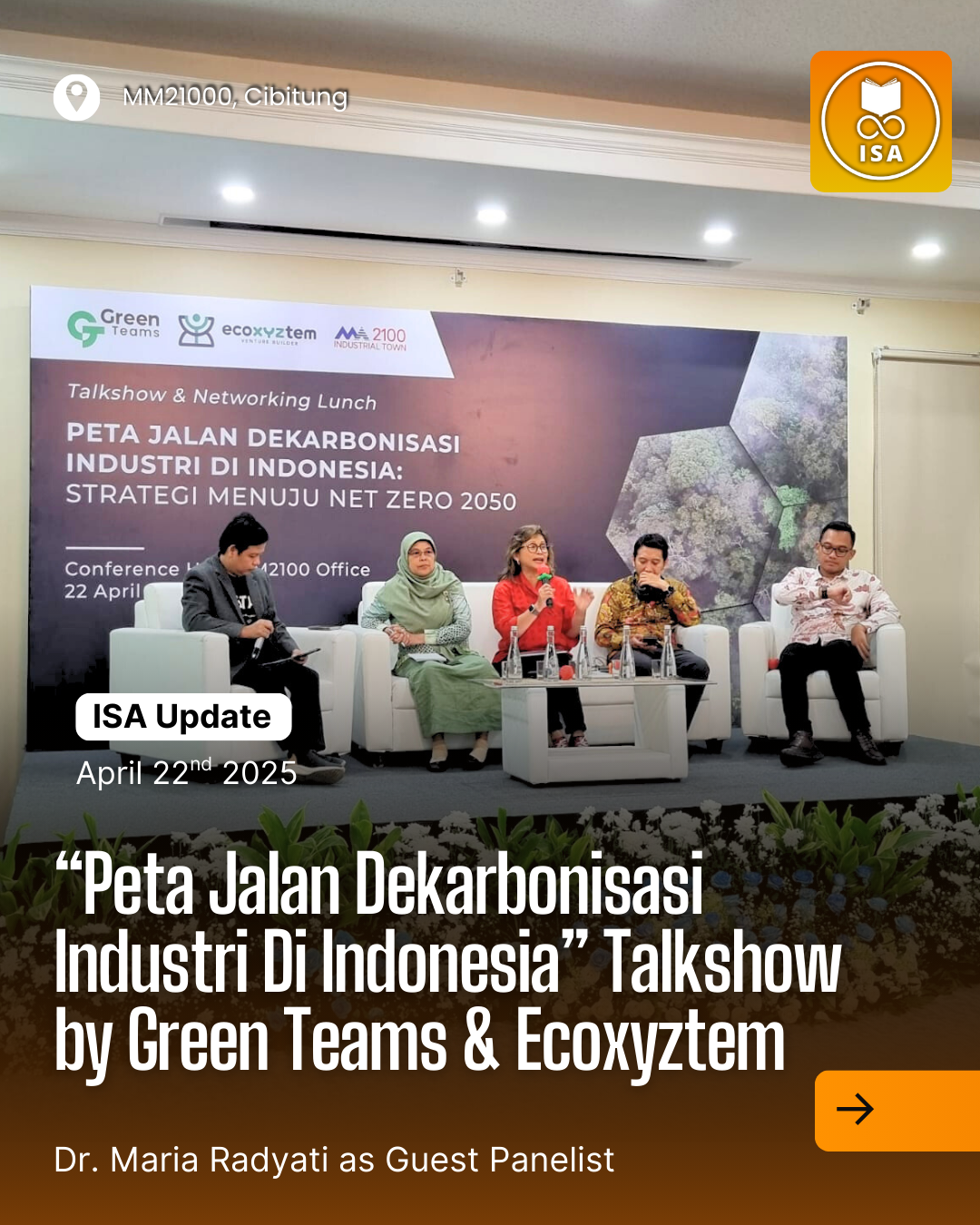 “Peta Jalan Dekarbonisasi Industri Di Indonesia” Talkshow by Green Teams & Ecoxyztem (3)