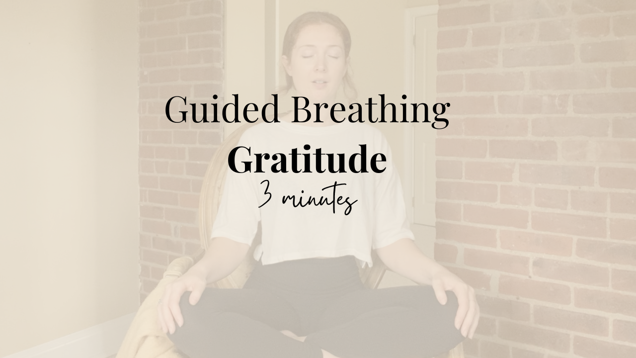 Quotes - Gratitude - Guided Breathing