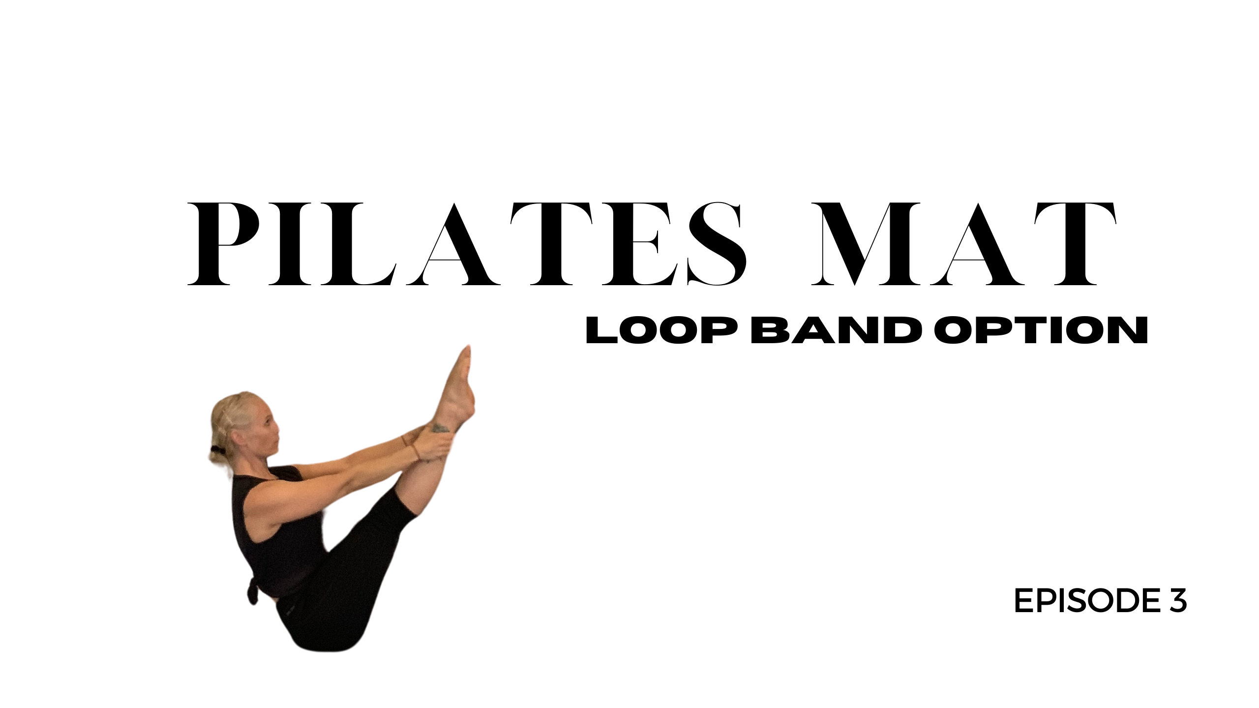 Loop band Pilates workout - Pilates Live