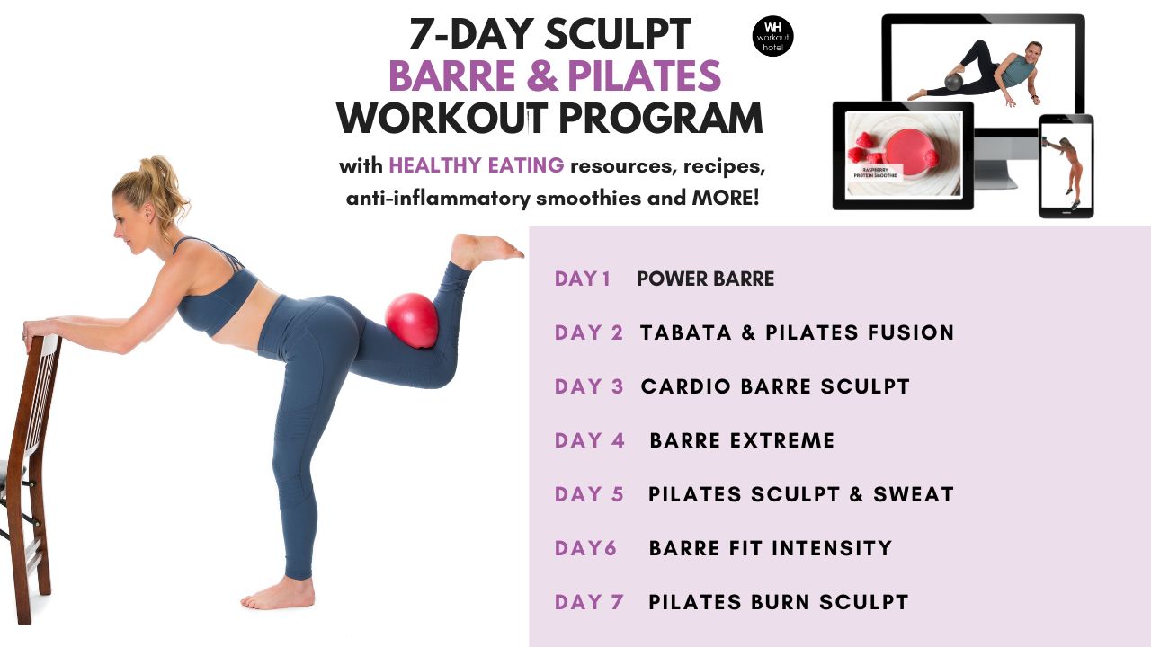 7-Day Sculpt: Barre & Pilates Workout Program