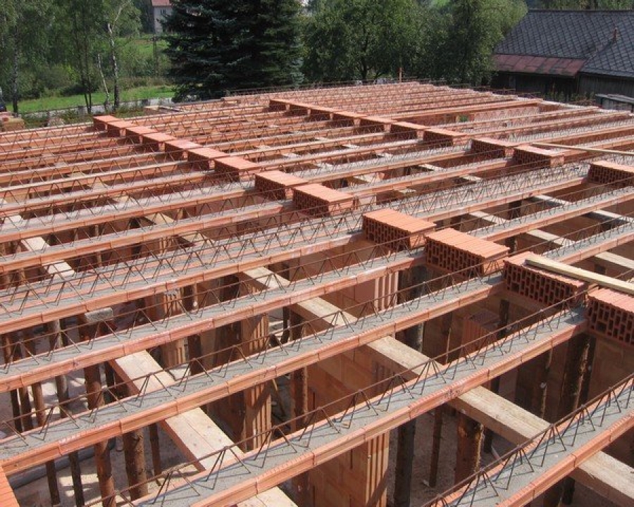 Příprava stropu