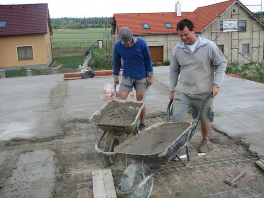 Betonování stropů