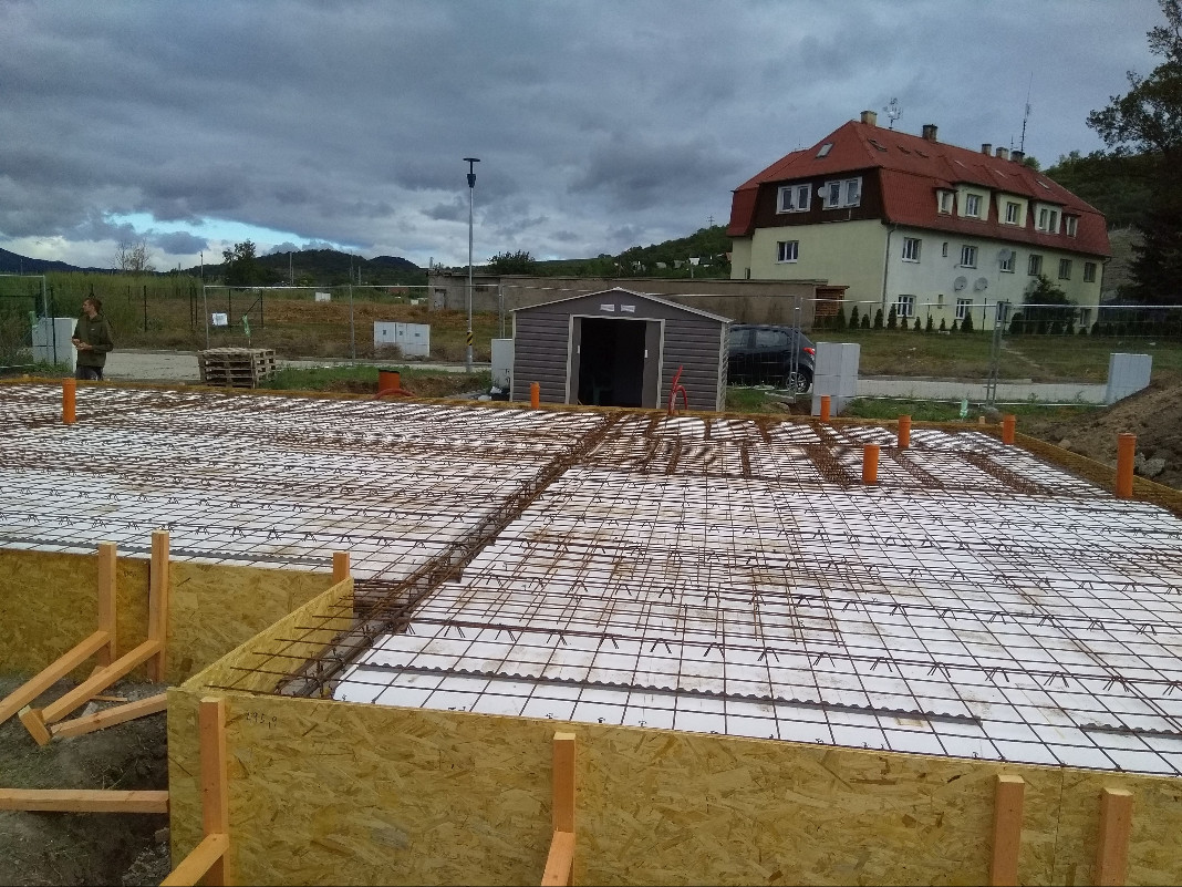 Základová deska - systém Elegohouse
