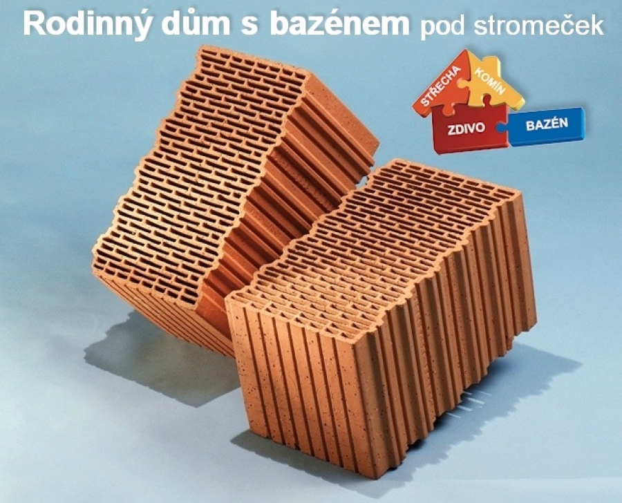 Rodinný dům s bazénem pod stromeček