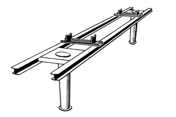 two post bus lift