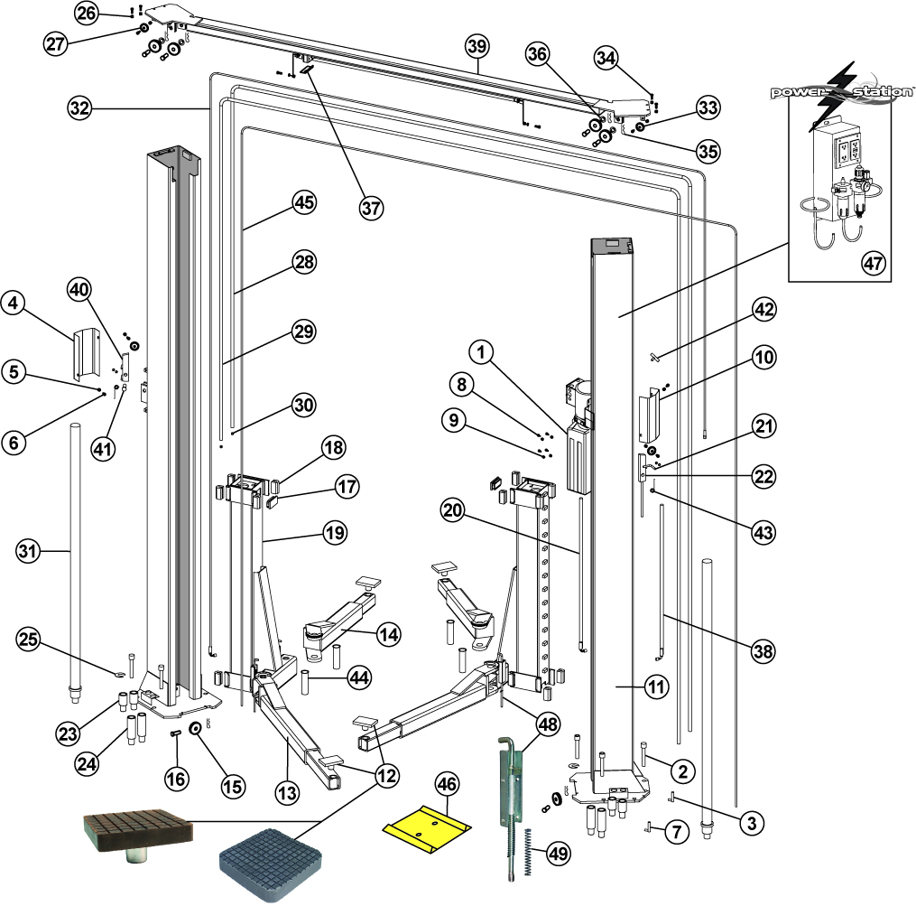 BendPak MX-10ACX - SVI International