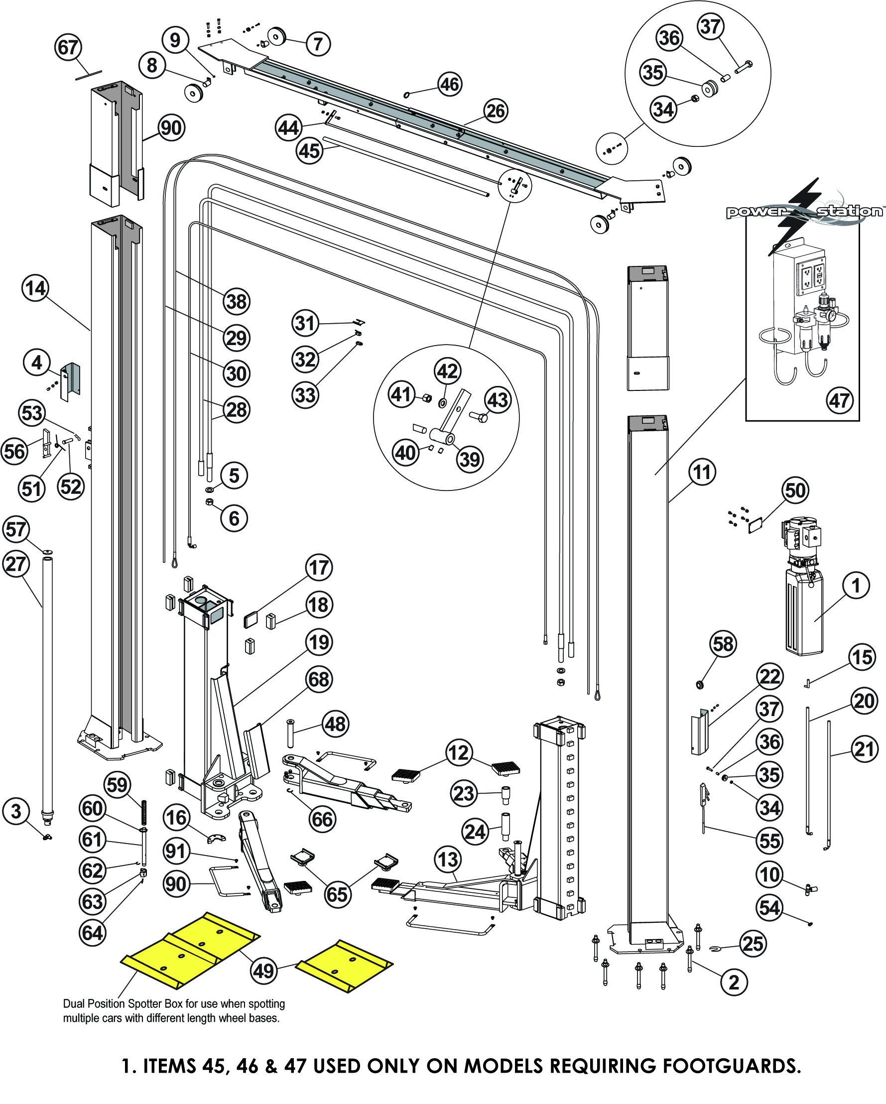 はっぱページ BendPak XPR-10ACX-168 - SVI International