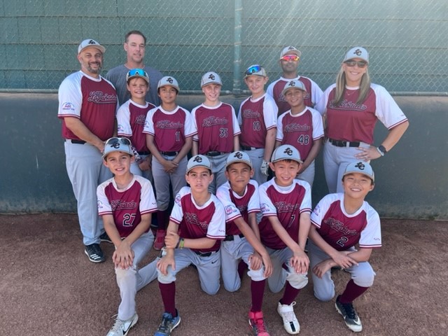 Leone McLaughlin and the Pony Baseball La Cañada 10U Travel Team