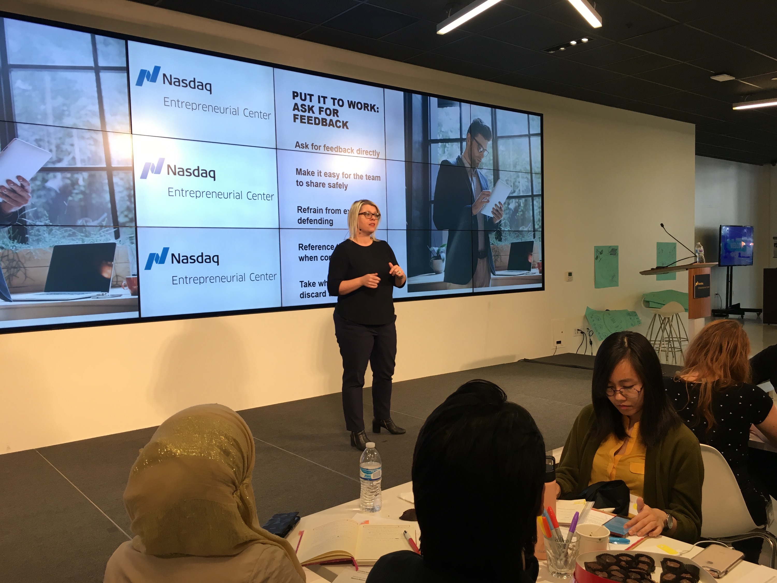 NASDAQ Entrepreneurial Center Workshop