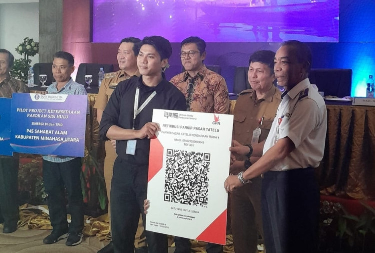 Pemkab Minahasa Utara Merilis QRIS Retribusi Parkir dan Perhubungan