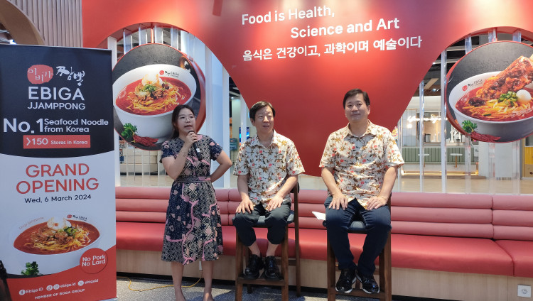 Ebiga Jjamppong, Restoran Korea Diboyong Boga Group ke Indonesia