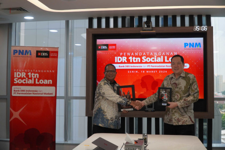 Bank DBS Indonesia Salurkan Dana Pinjaman Sosial Rp 1 Triliun untuk PNM