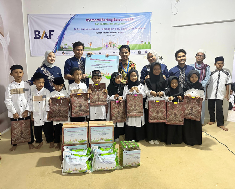 BAF Selenggarakan CSR Bersama 1.200 Anak di Bulan Ramadan