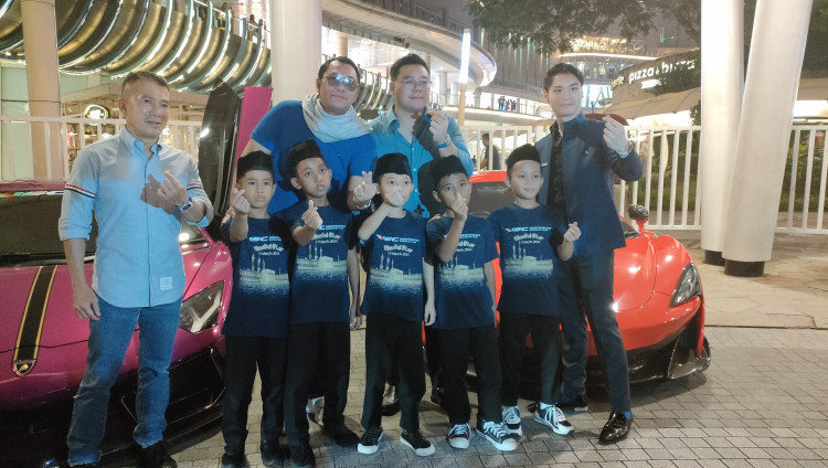 Aksi Filantropis Independent Supercar Club Bersama Anak Yatim Saat Ramadan