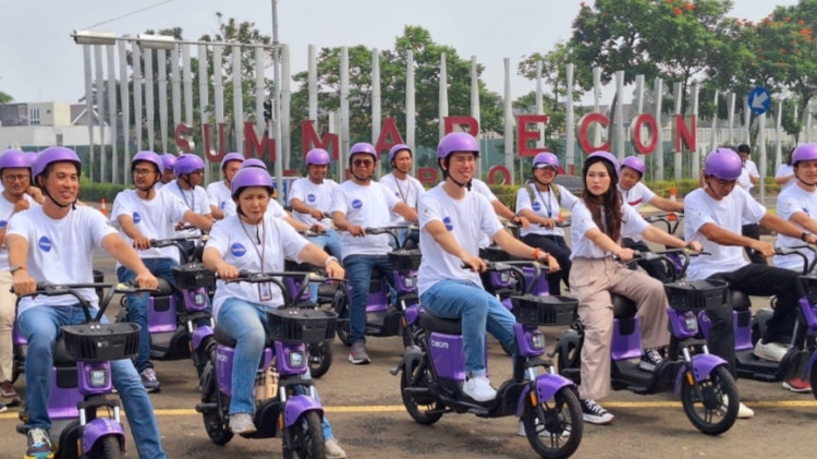 Ride Sharing E-Bike Kini Hadir di dua Kawasan Perumahan di Serpong