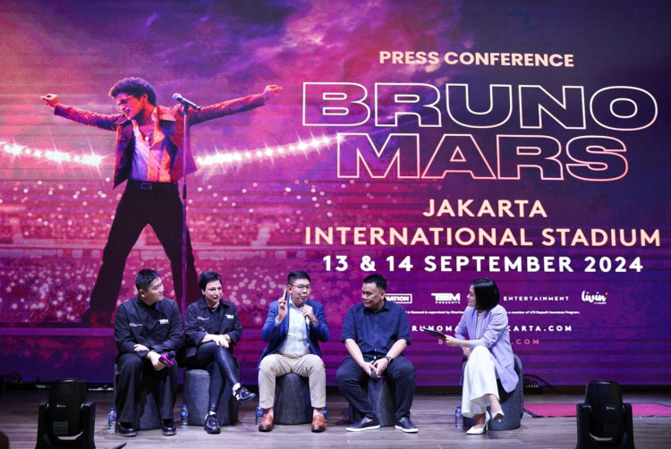 Kekayaan Bruno Mars Rp2,88 Triliun, Konser di Jakarta dan Beli Tiketnya di Livin' by Mandiri