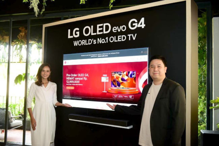 LG OLED evo G4 Perkokoh LG sebagai Market Leader TV OLED di Indonesia
