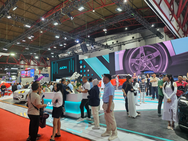 Booth Aion di IIMS 2025, Pengalaman Interaktif yang Tak Terlupakan