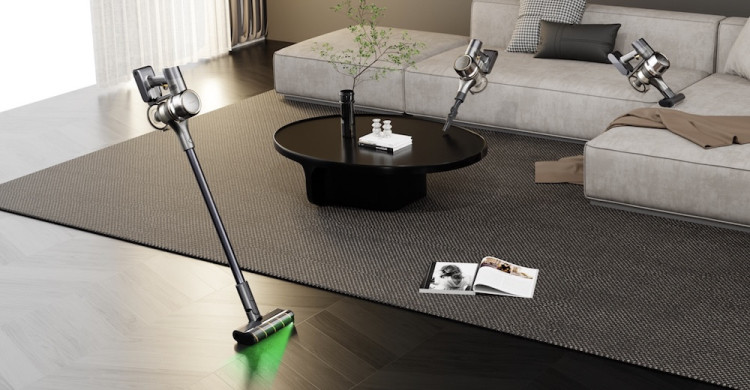 Ilustrasi produk Dreame V18S Aqua inovasi vakum dan pel dalam satu perangkat. (dok. Dreame Technology)