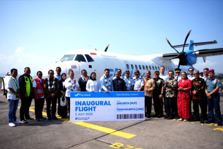 FlyJaya Buka Rute Perdana Halim Perdanakusuma-Adisutjipto