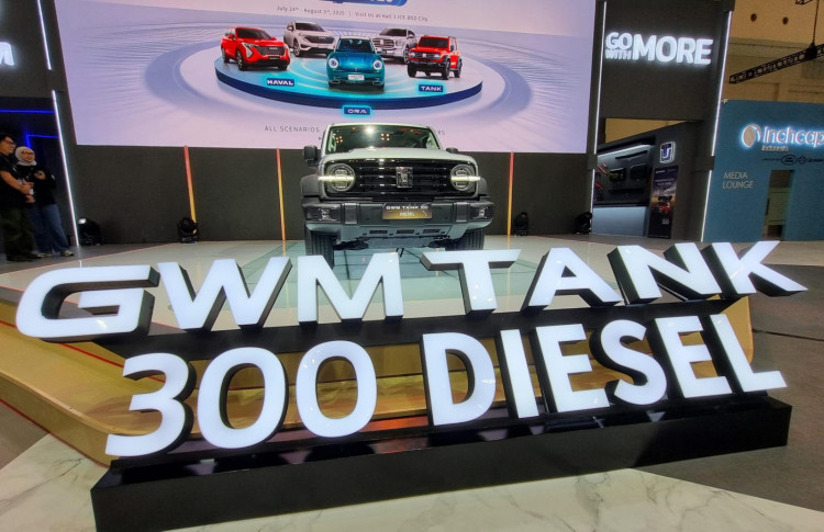 Tank 300 Diesel Diserbu, GWM Cetak Pemesanan 2 Kali Lipat di GIIAS 2025