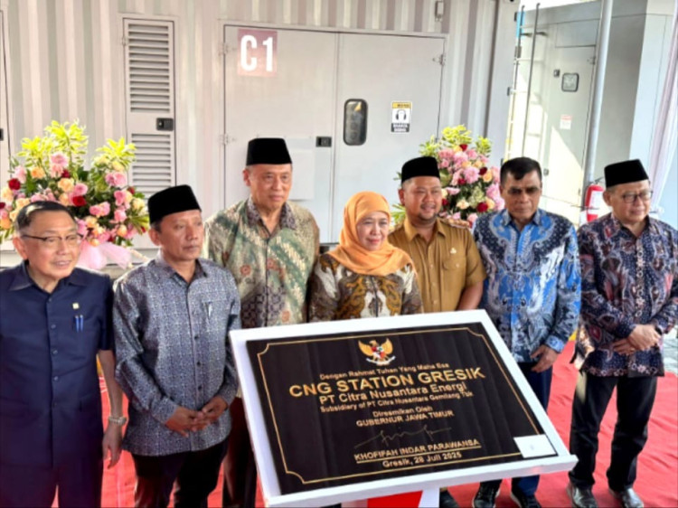 Citra Nusantara Gemilang  (CGAS) Membuka CNG Station di Gresik