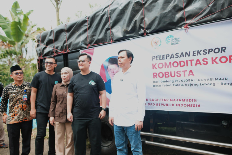 Global Inovasi Maju Lepas Ekspor Kopi Robusta Rejang Lebong ke Pasar Global