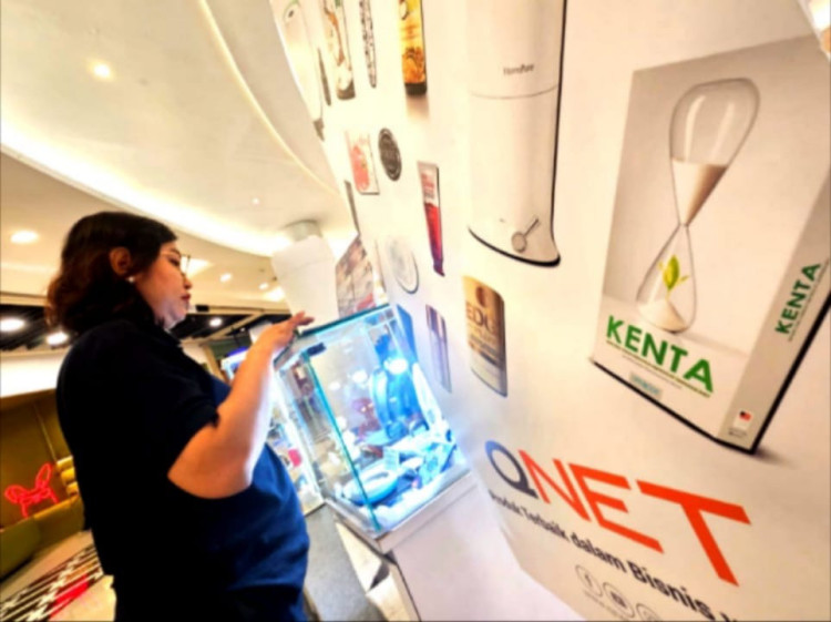 QNET Gencarkan Sistem Penjualan Langsung di Pusat Perbelanjaaan
