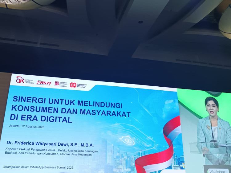 Friderica Widyasari Dewi, Kepala Eksekutif Pengawas Perilaku Pelaku Usaha Jasa Keuangan, Edukasi, dan Pelindungan Konsumen OJK,