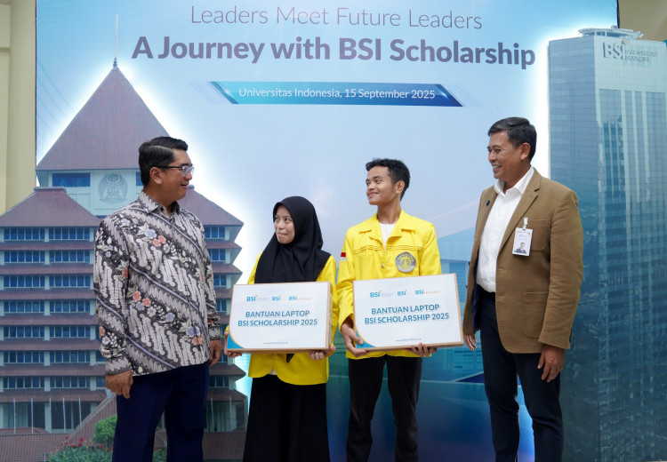 Bank Syariah Indonesia Berikan 65 Beasiswa untuk Mahasiswa Universitas Indonesia