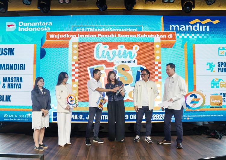 Bank Mandiri Gelar Livin’ Fest, Menyinergikan Kekuatan UMKM dan Ekonomi Kreatif