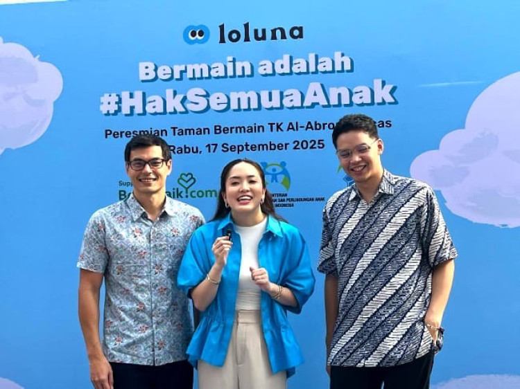 Loluna Terapkan SDG's, Renovasi TK di Jakarta Timur