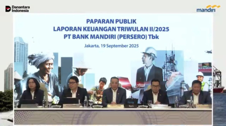 Bank Mandiri Bukukan Laba Bersih Rp24,5 Triliun Pada Semester Pertama 2025