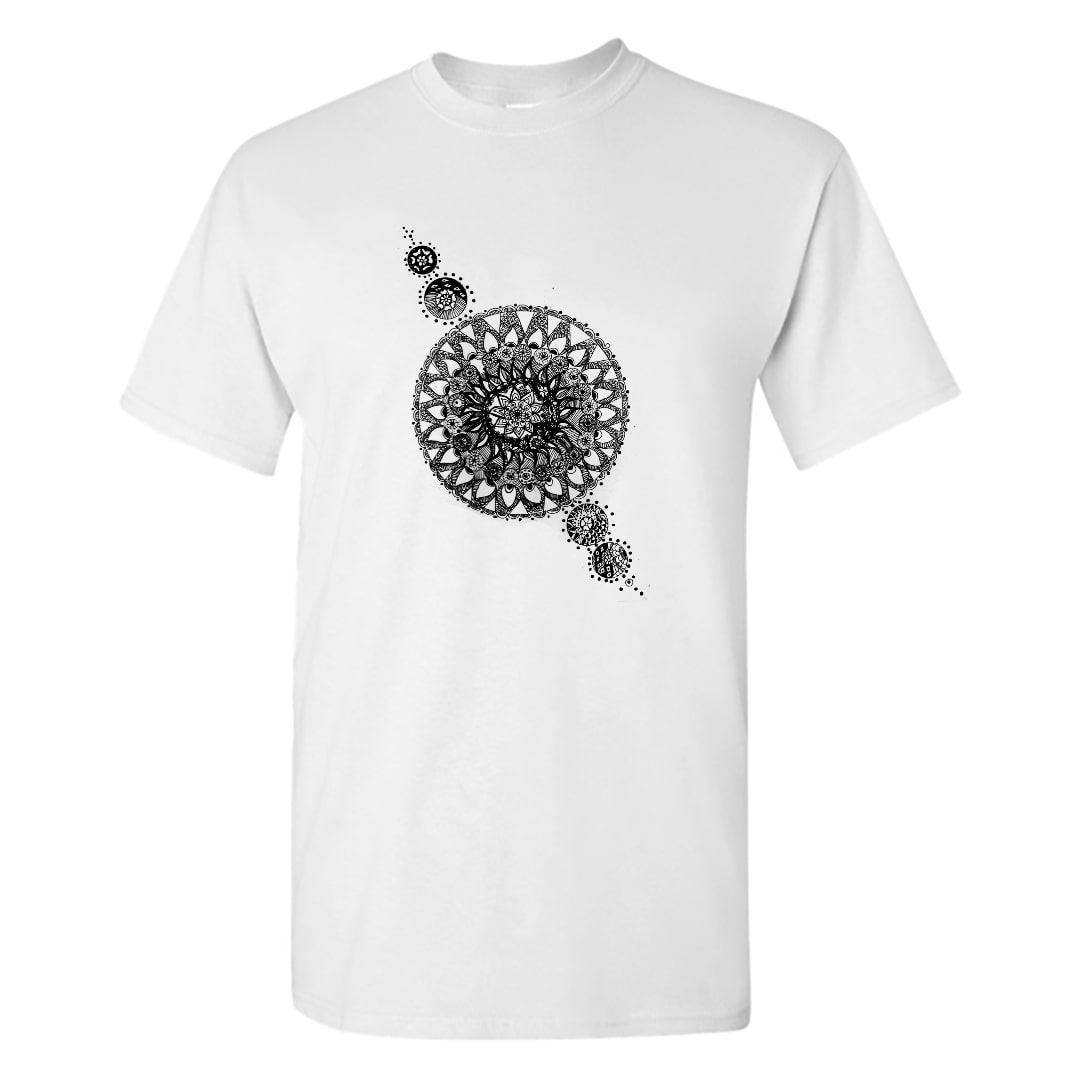 Rakhi Raksha Bandhan Mandala Art T Shirt India Men White Min