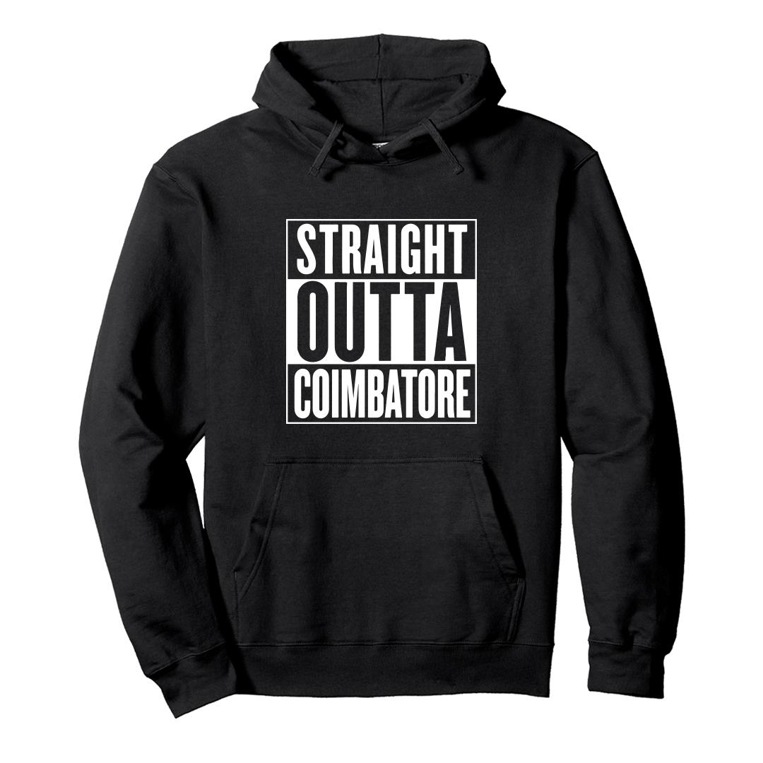 Straight Outta Coimbatore Unisex Hoodie - Swag Swami