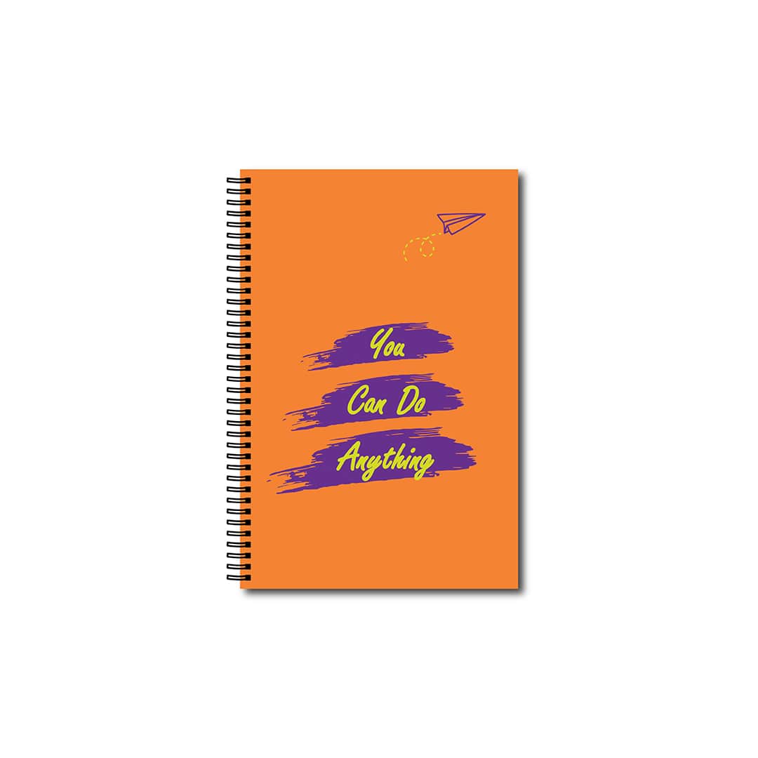 Swag Swamiyou Can Do Anything Motivation Notebook Front