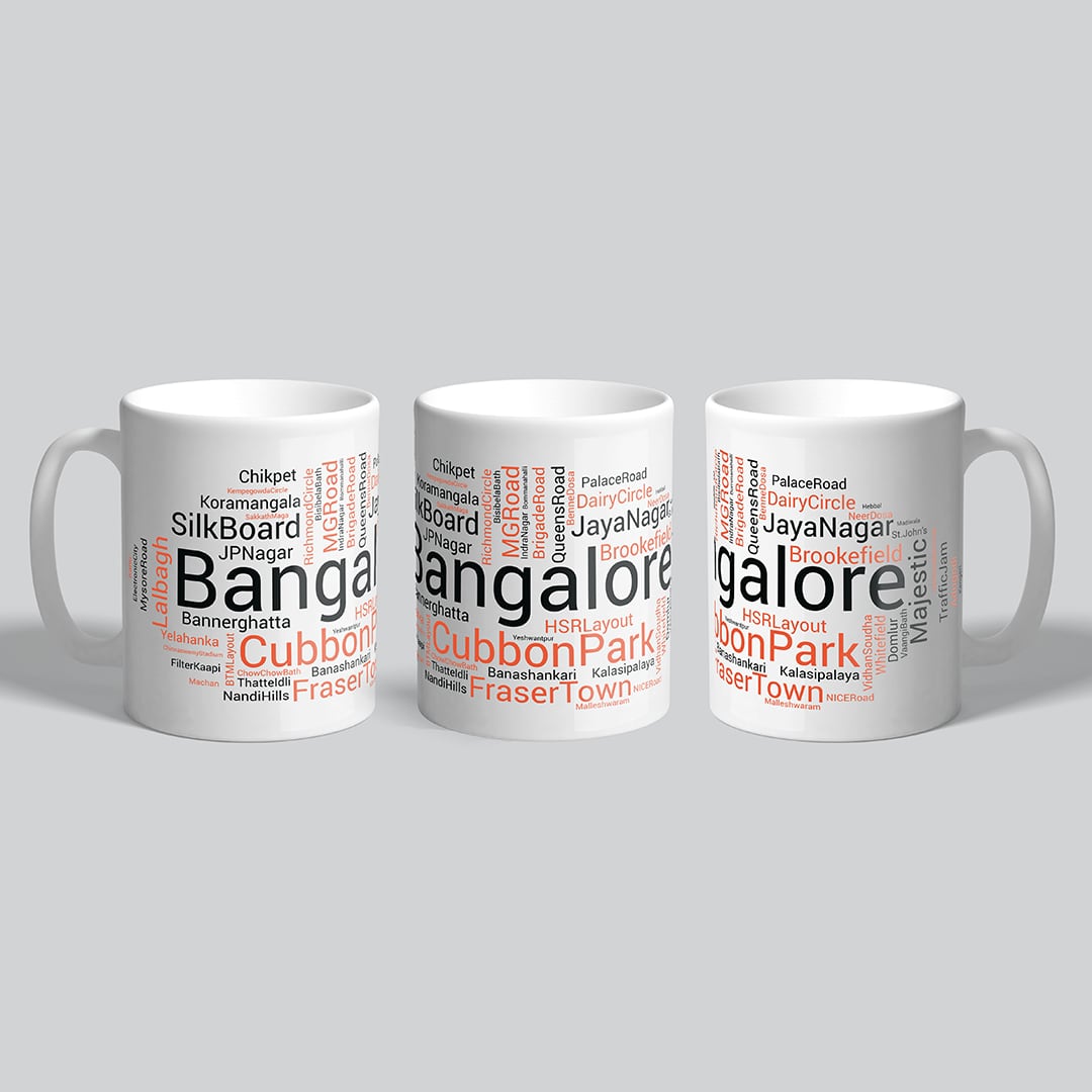 Bangalore Places Foods And Attractions Coffee Mug