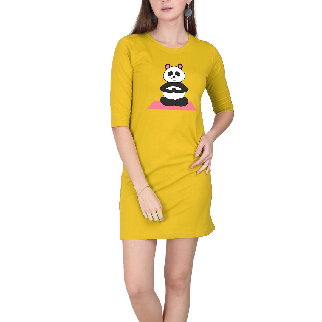 panda t shirt dress