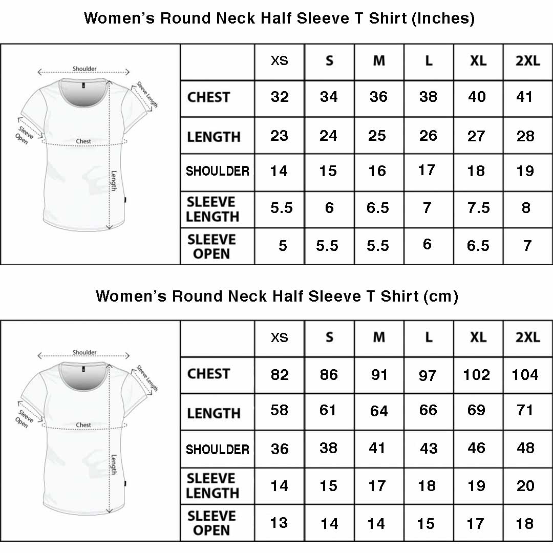 Indian Women's T Shirt Size Chart | ubicaciondepersonas.cdmx.gob.mx