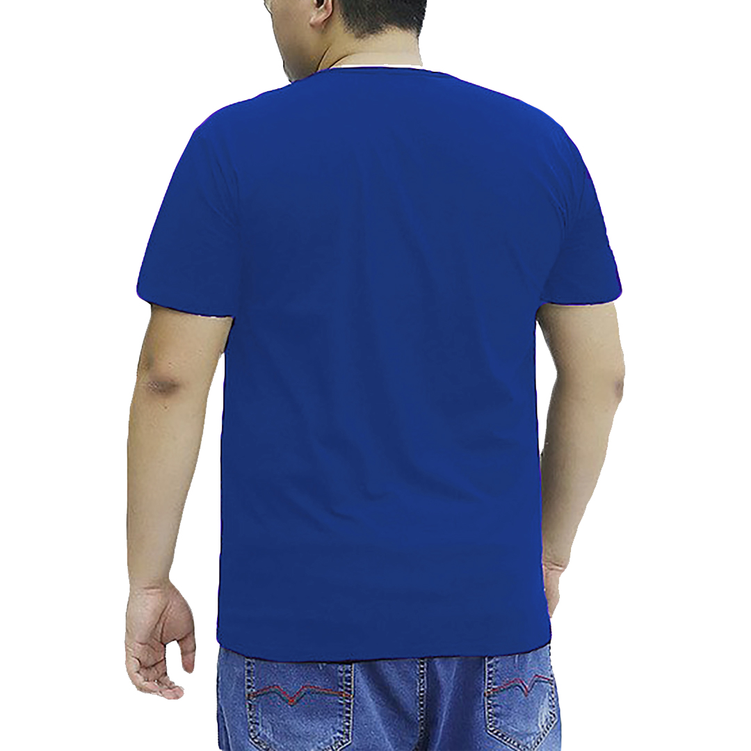 plus size royal blue shirt