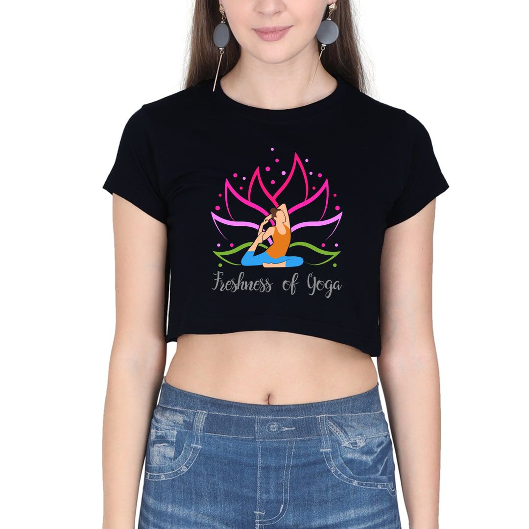 Freshness Of Yoga Women's T Shirt - Swag Swami