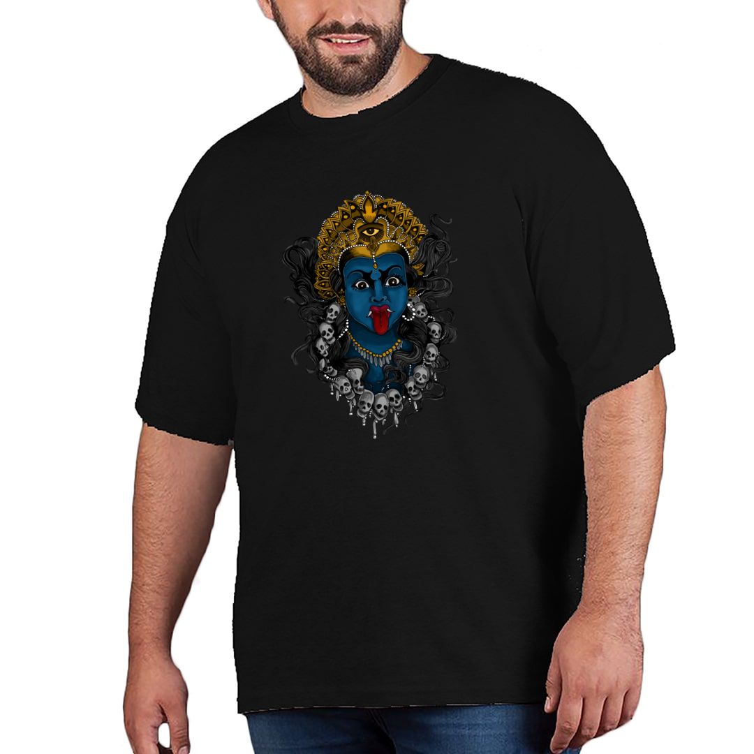 18c38517 Goddess Kali Plus Size T Shirt Black Front.jpg