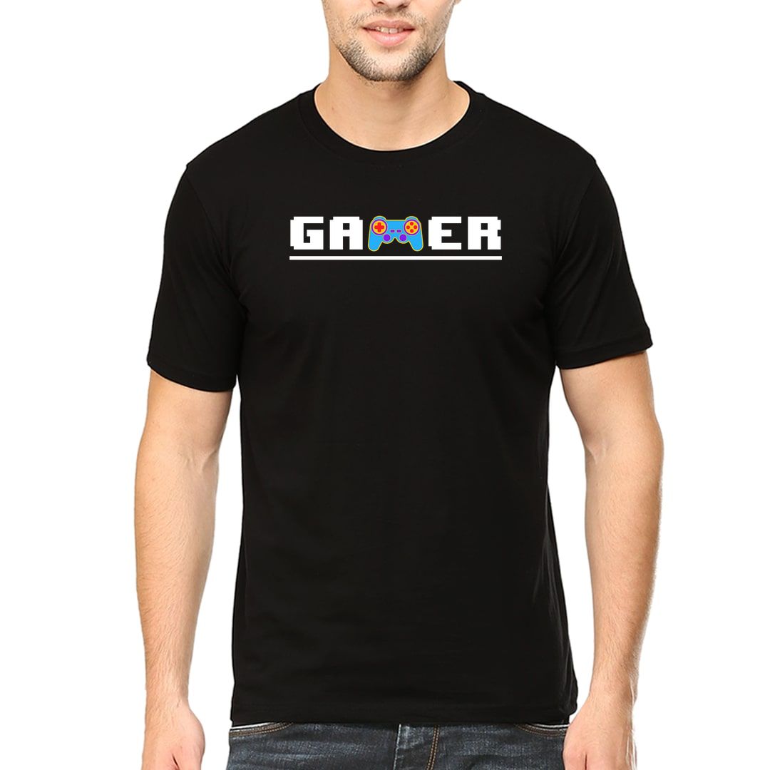 C730d5de Retro Gamer 8bit 90s Kid Men T Shirt Black Front.jpg