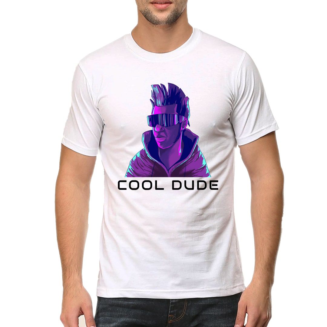 319186c1 Cool Dude Men T Shirt White Front.jpg