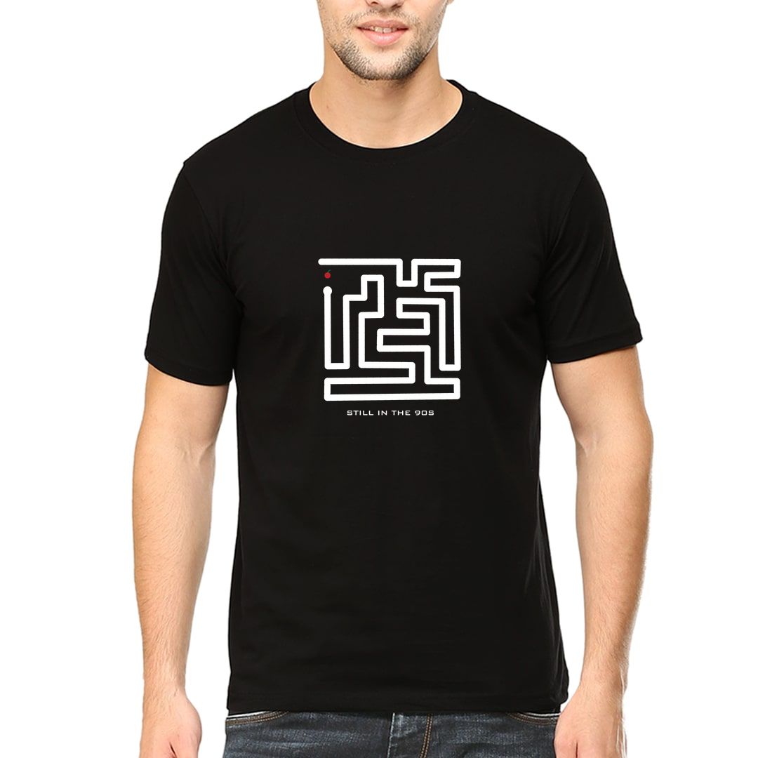 E1d7ba45 Stuck In The 90s Men T Shirt Black Front.jpg