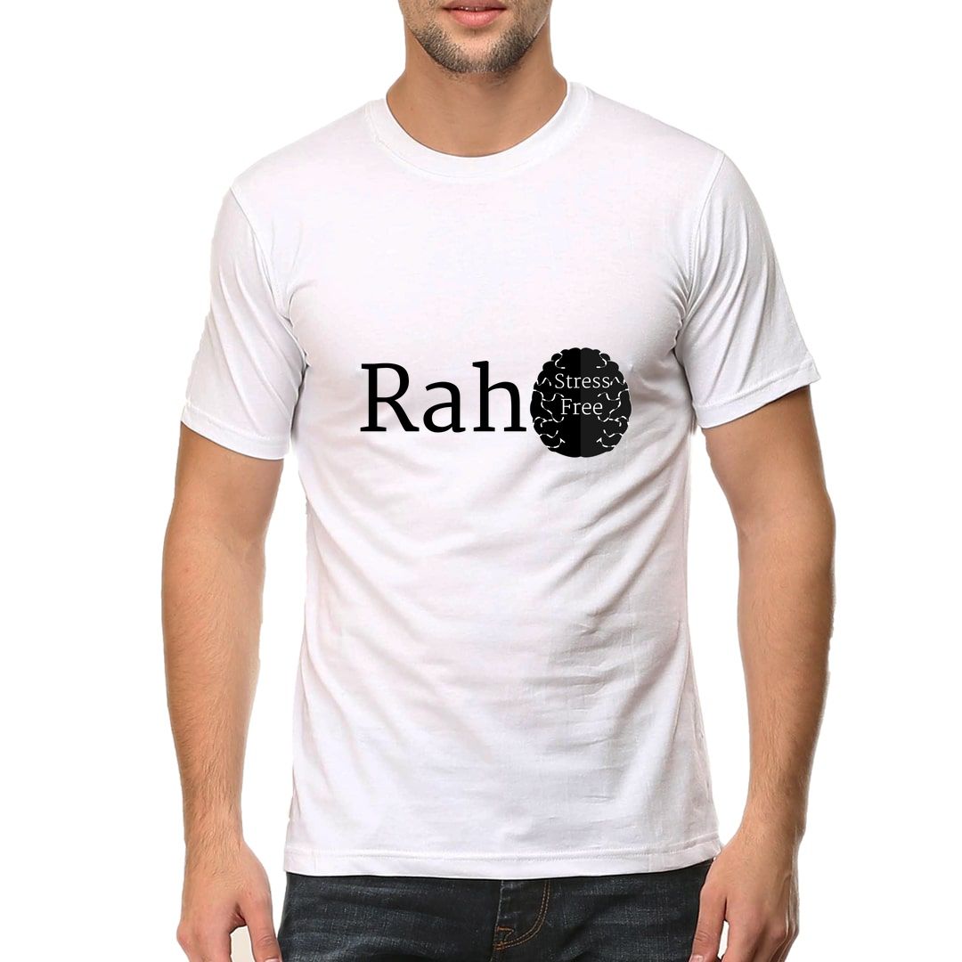 41258481 Raho Stress Free Men T Shirt White Front.jpg