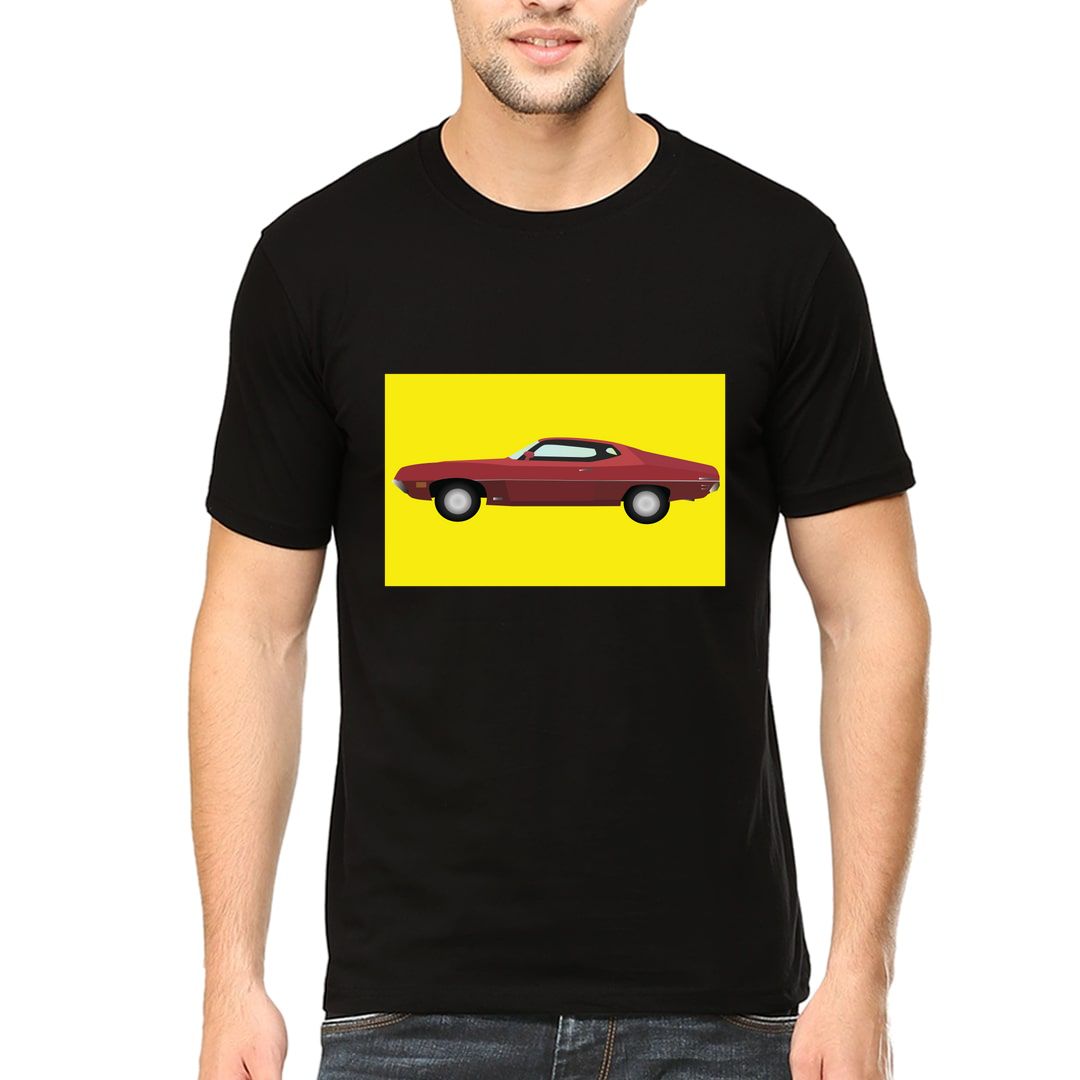 880e6fa4 Vintage Car Men T Shirt Black Front.jpg